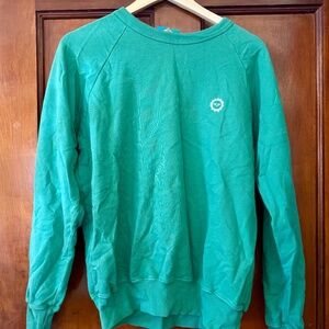 Big Bud Press seafoam green crewneck sweatshirt S
